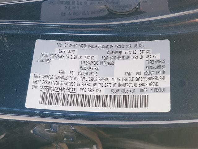 2017 Mazda Mazda3 Grand Touring