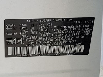 2024 Subaru Ascent Touring