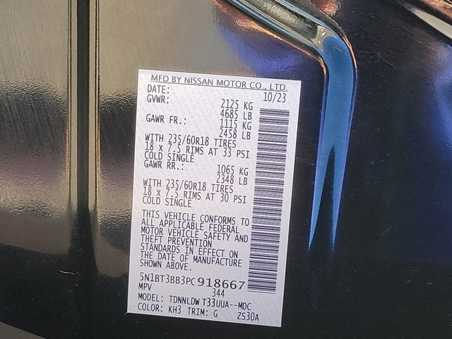 2023 Nissan Rogue SV