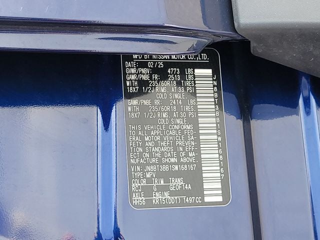 2025 Nissan Rogue SV