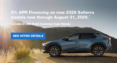 Solterra | Valley Subaru of Longmont in Longmont CO