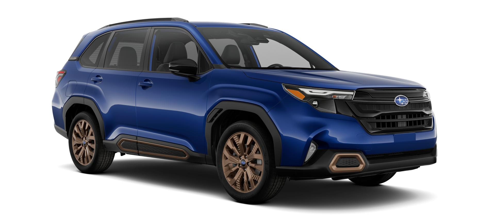 2026 Subaru Forester Sport Shown in Sapphire Blue Pearl