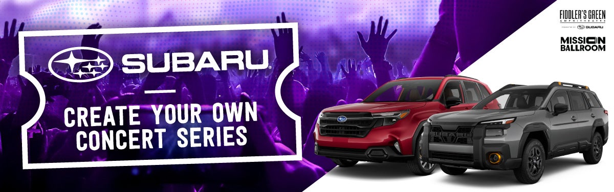 Create your own concert series