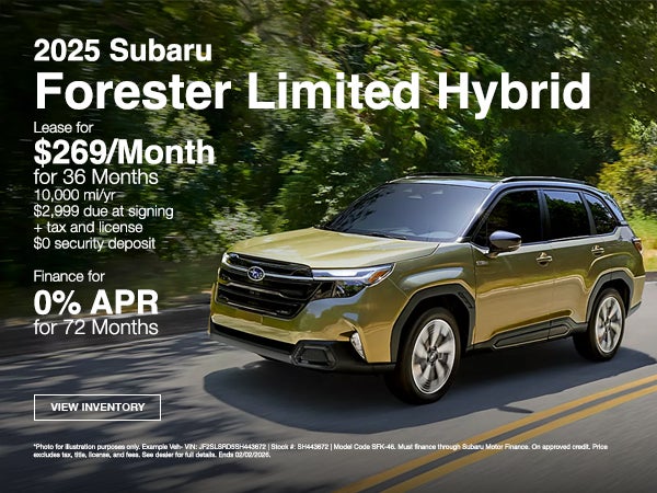 2025 Forester Hybrid